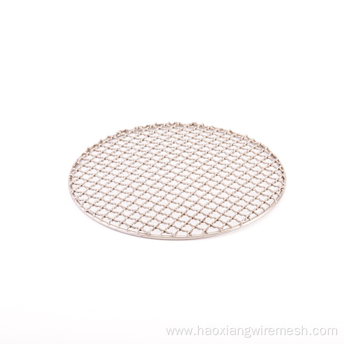 Healthy Cooking Round Shape SS304 BBQ Grill Mesh